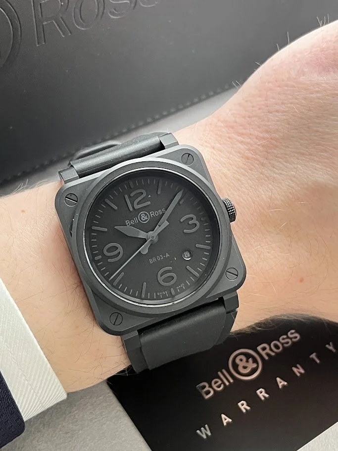 Bell & Ross BR03 Phantom Wrist.JPG