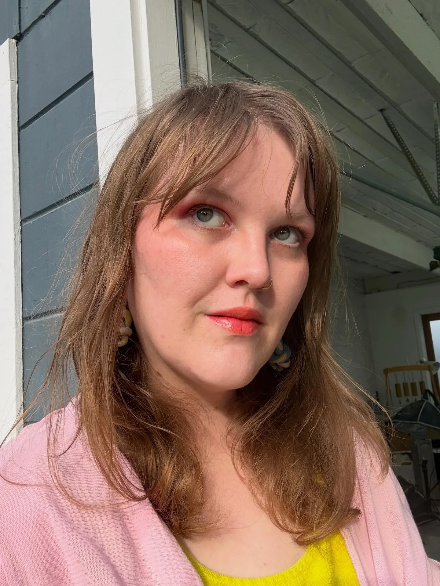 I did my makeup on Friday for Spirit School, with all my allergies I haven&rsquo;t been able to do makeup for years but we are feeling improvements so I was worth trying, and I didn&rsquo;t react 💗I Iove makeup, was the reason I even went to beauty 