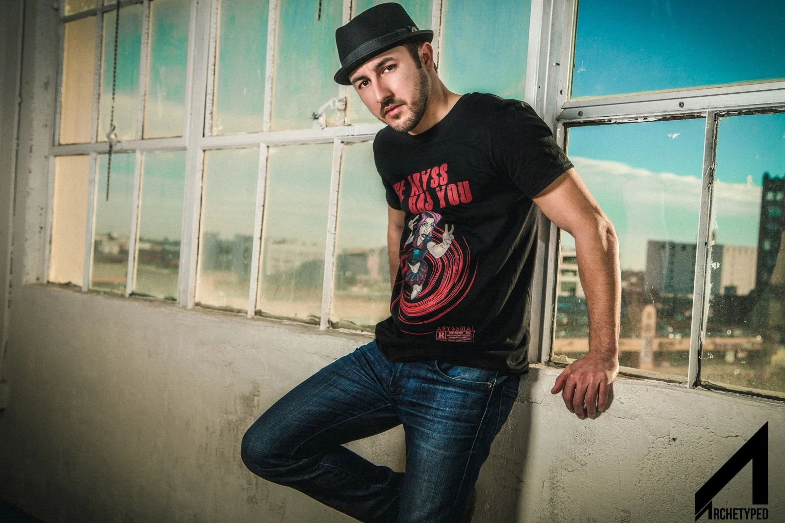 'THE ABYSS HAS YOU' by Archetyped Apparel