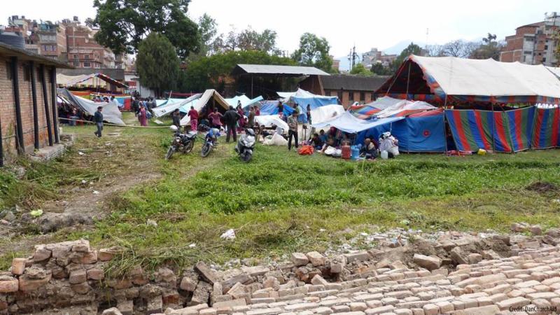 Tents in Nepal. Photo Credit: ACT Alliance