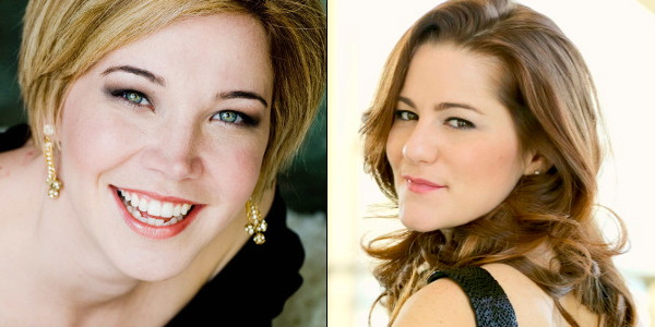 From left to right: SEMIRAMIDE's SUSANNAH BILLER and cinderella's megan marino