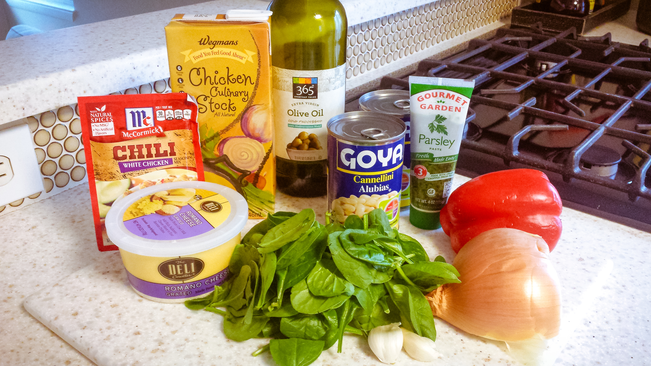 Gather up your ingredients