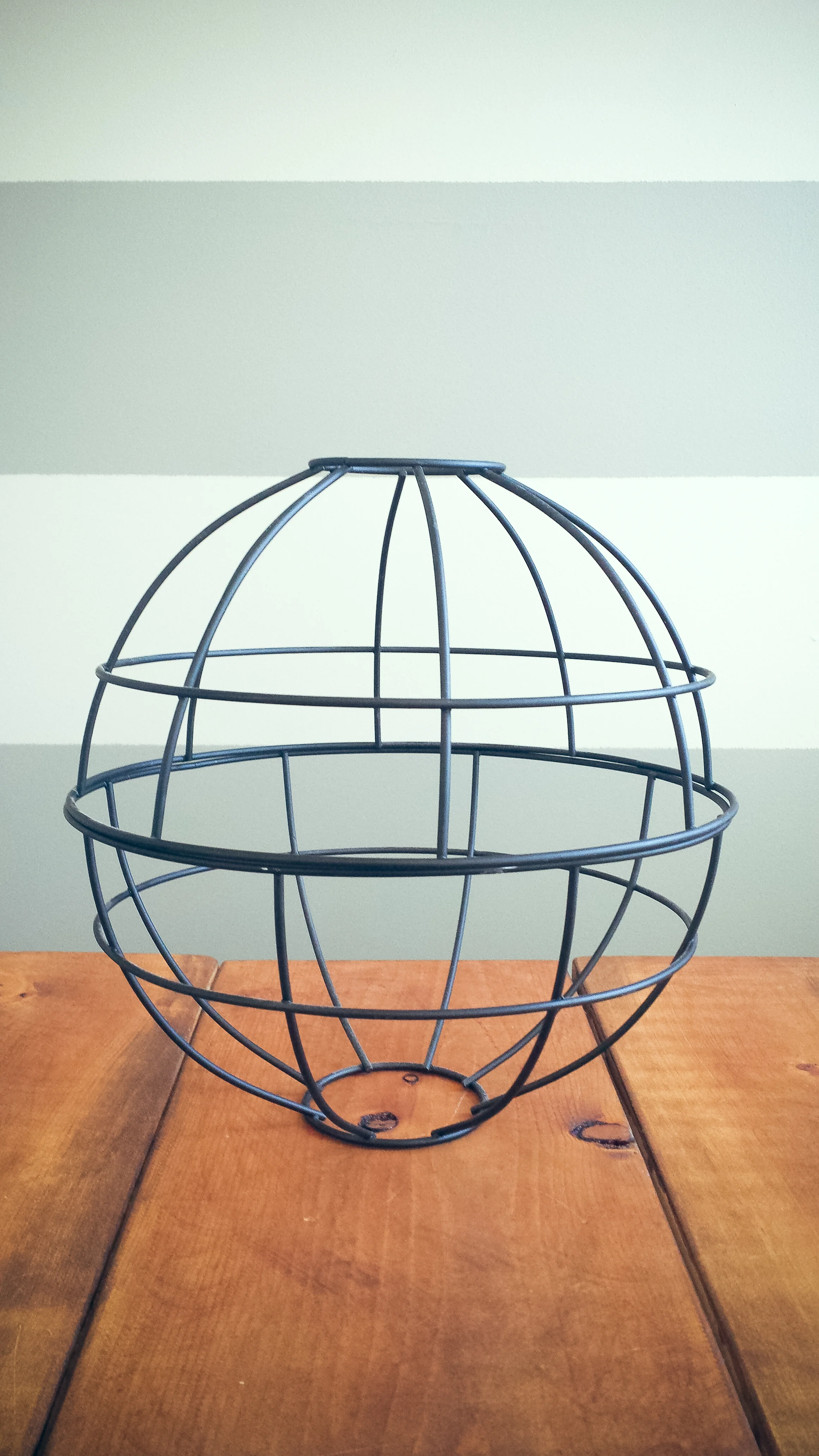 Line up the baskets whichever way looks good to you. 