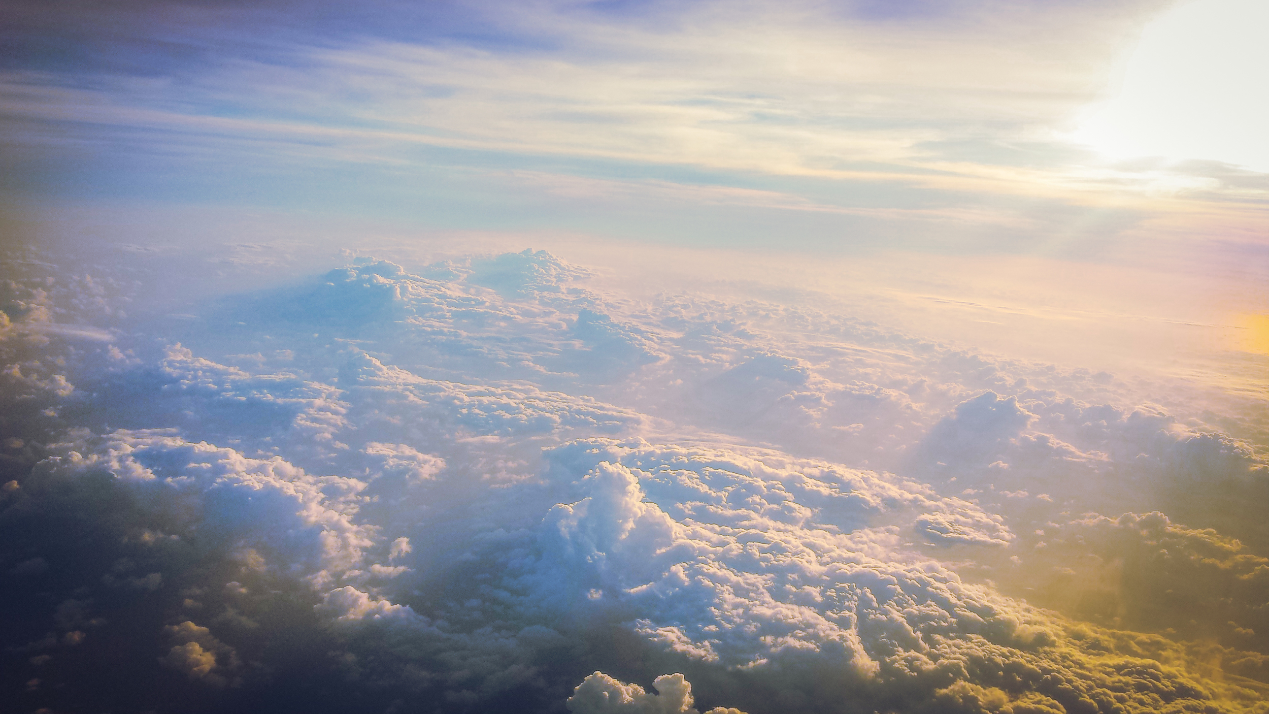 A shot from seat F28, en route to Nicaragua
