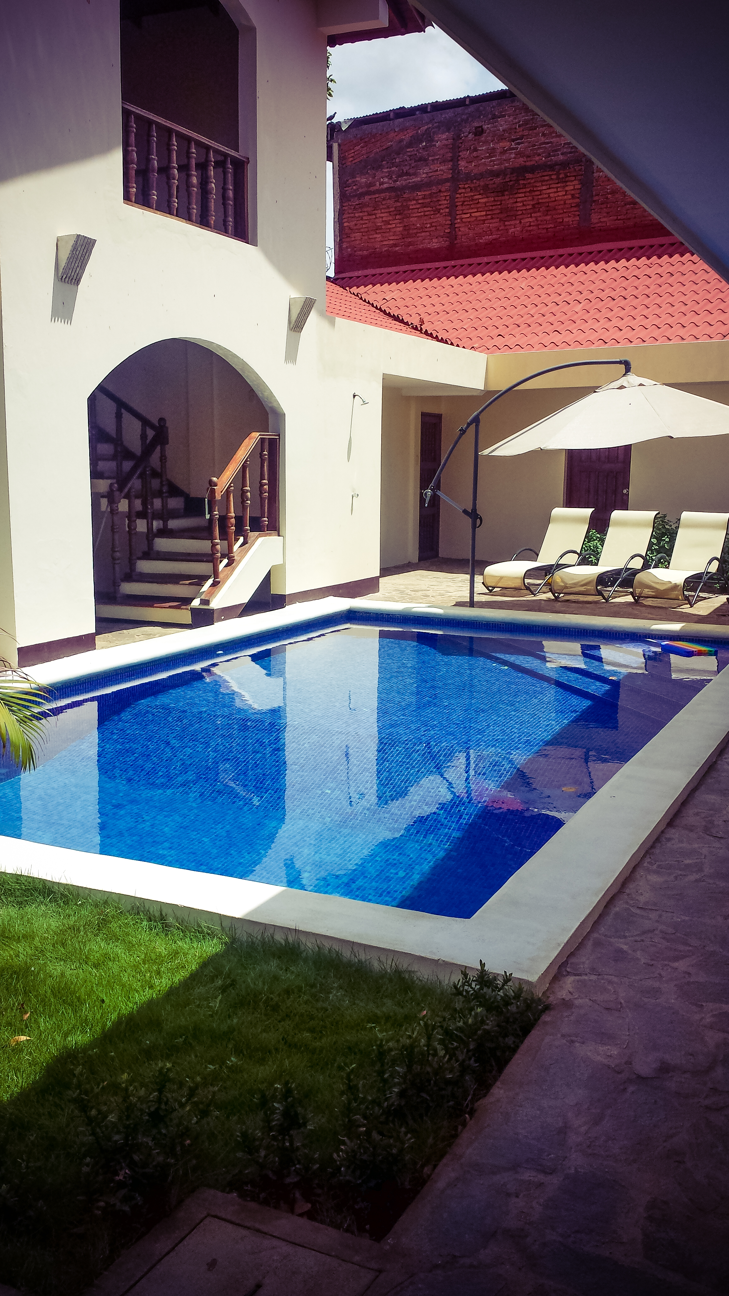 Our pool was right outside our room. Aaahhh.