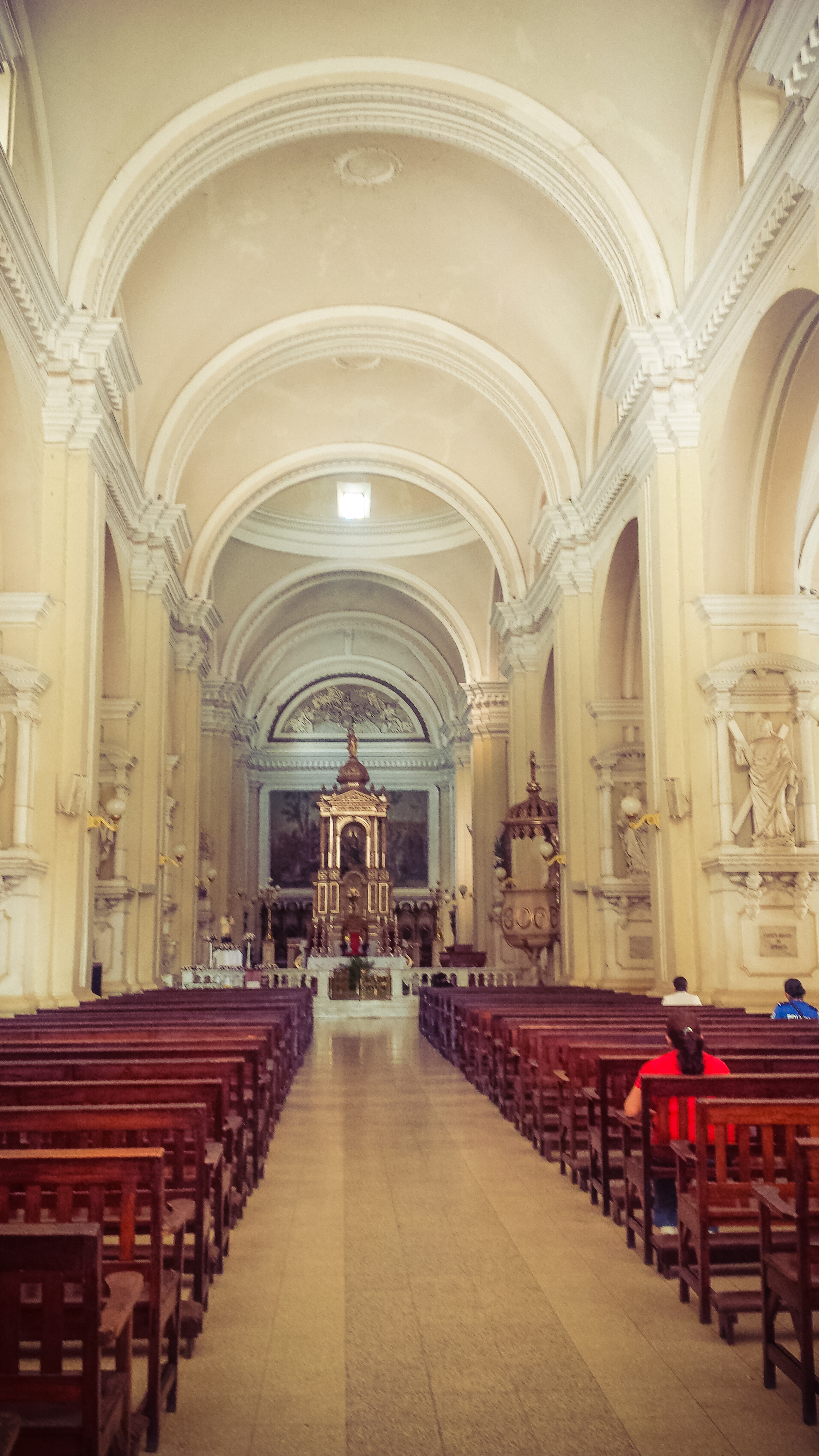 Inside the Old Cathedral