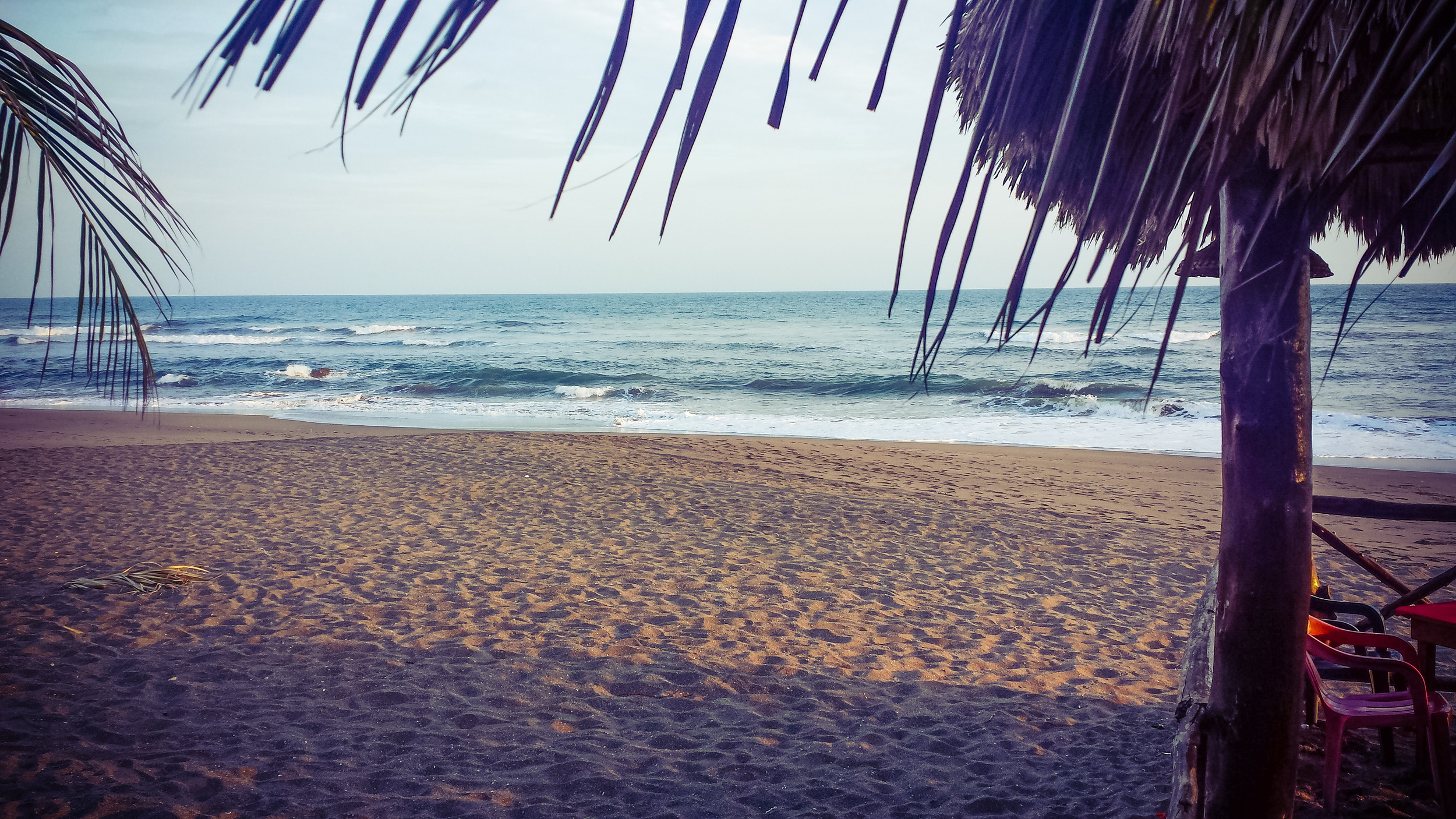 Our view during our last dinner in Leon. Can't complain!