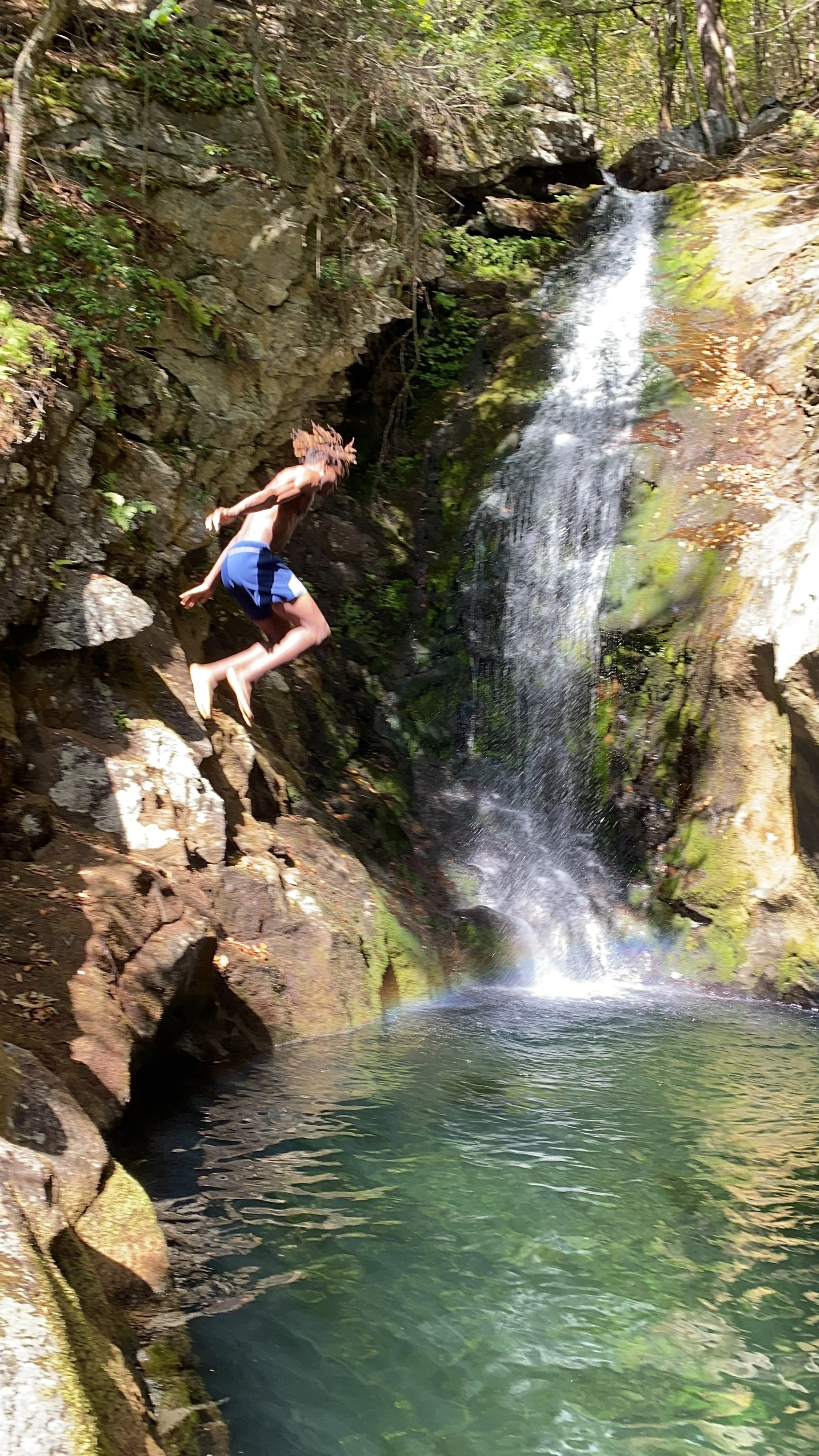 Adventure Recovery Guided Outdoor Activities Waterfall Jump.JPG