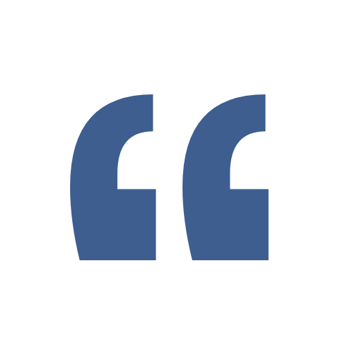 Quotation marks on a black background.