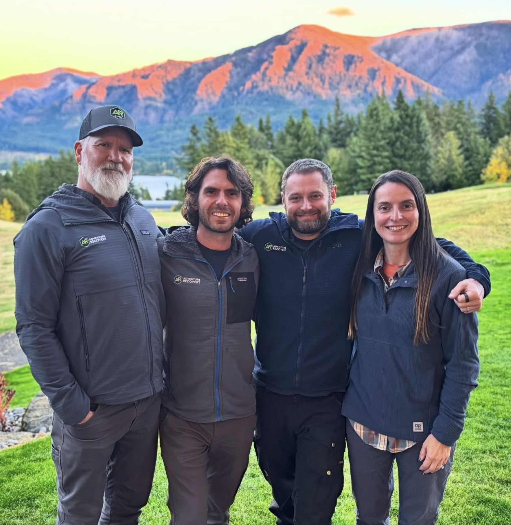 Tim Walsh, AR founder, Nathan Bennick, ED Colorado, Josh Flaherty, LCSW, and Dr. Jenn Richards, Chief Clinical Officer of Britelife