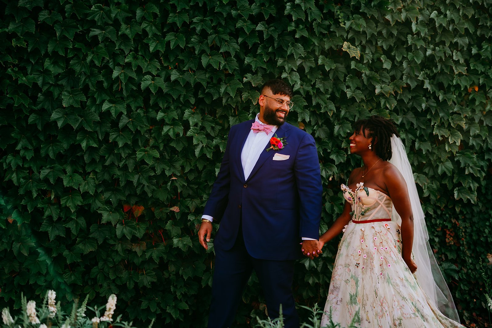 DeYandré + Vishal's Tradition-Infused Botanical Wedding