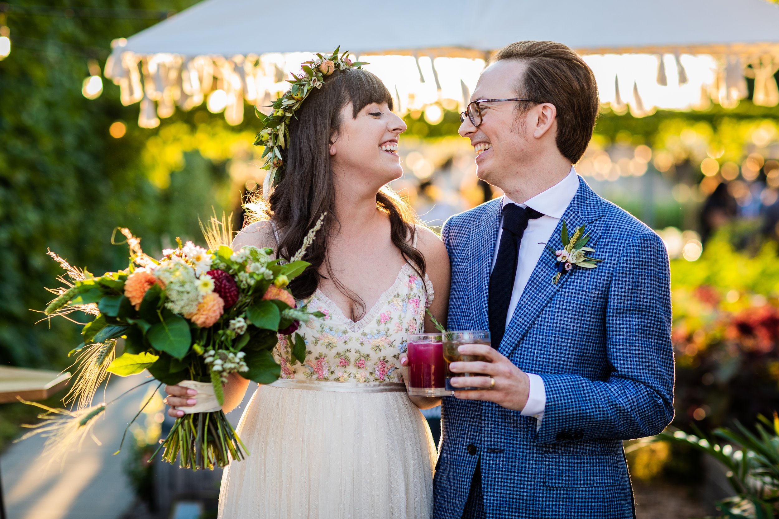 Maura + Matt's Micro Wedding