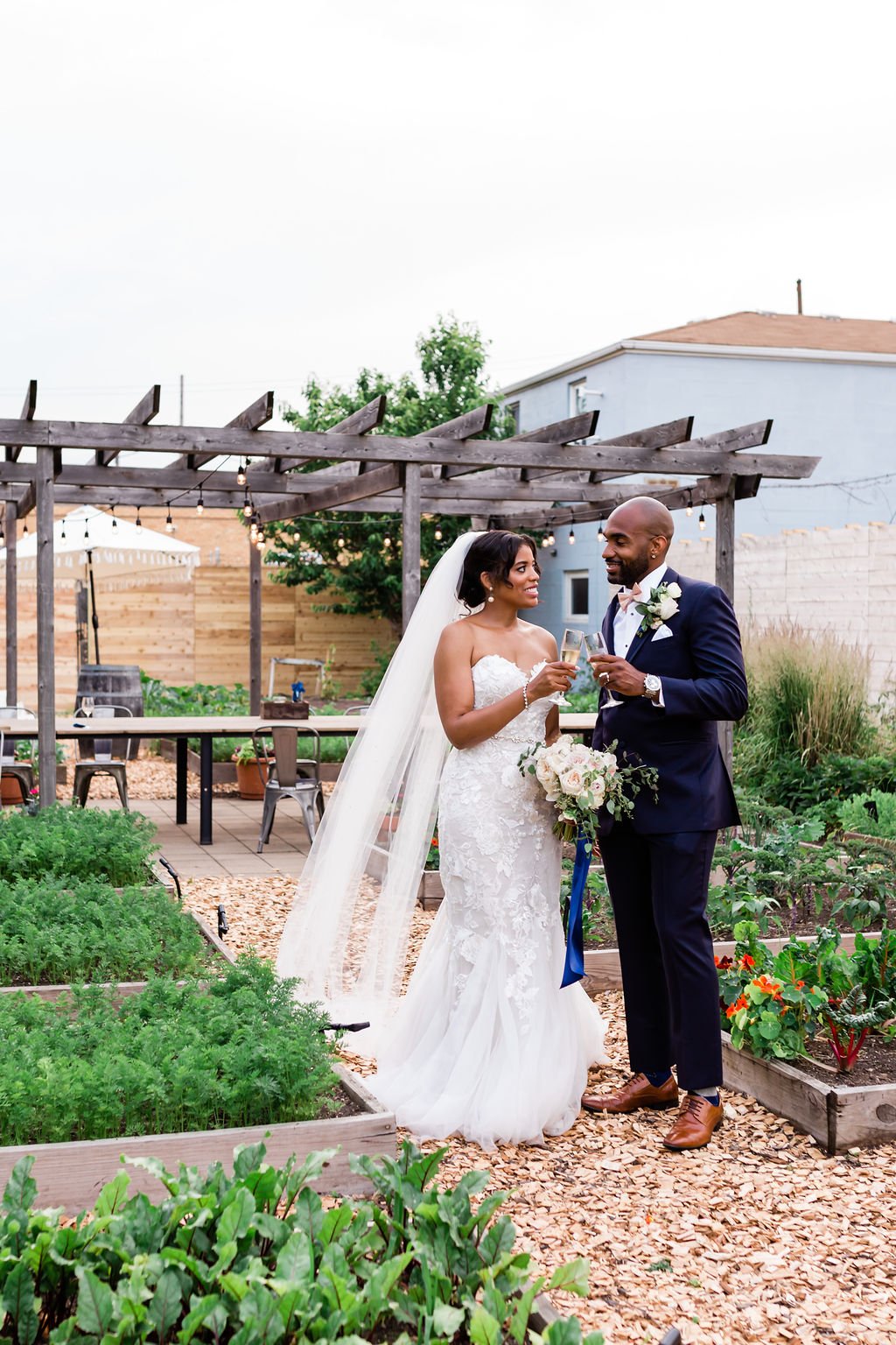 Christina + Anton's Intimate Wedding