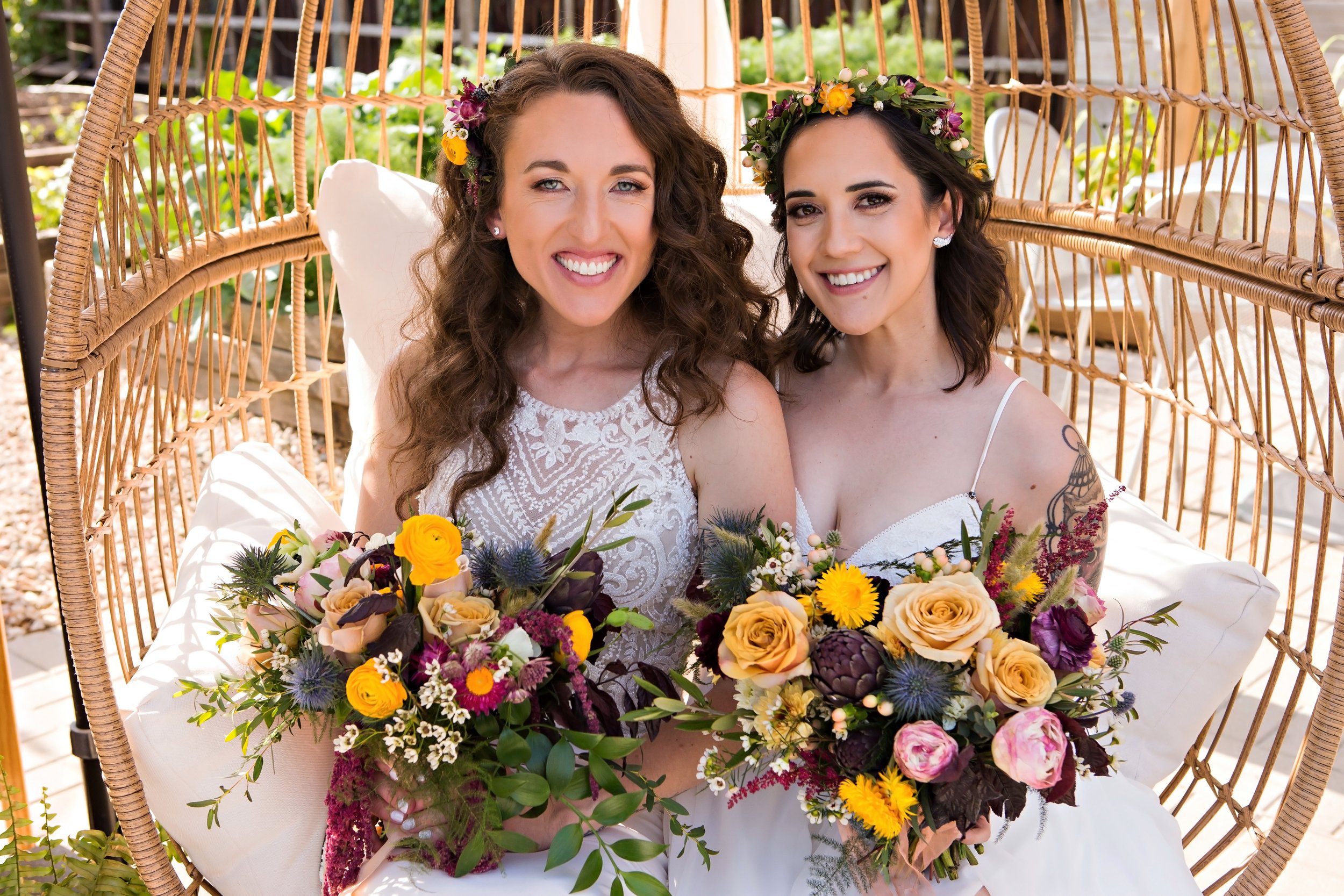 Amanda + Britt's Intimate Wedding