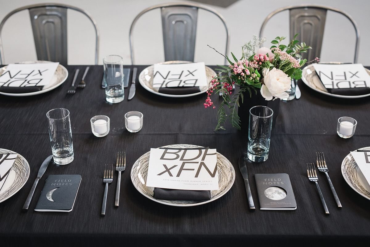 The BDP Team is ready to see the eclipse today! 😎🌒 

In honor of the occasion, we&rsquo;re sharing these photos for two reasons:

1) They were taken at the last pop-up dinner we did at @fieldnotesbrand a few years ago and next Thursday we&rsquo;ll 