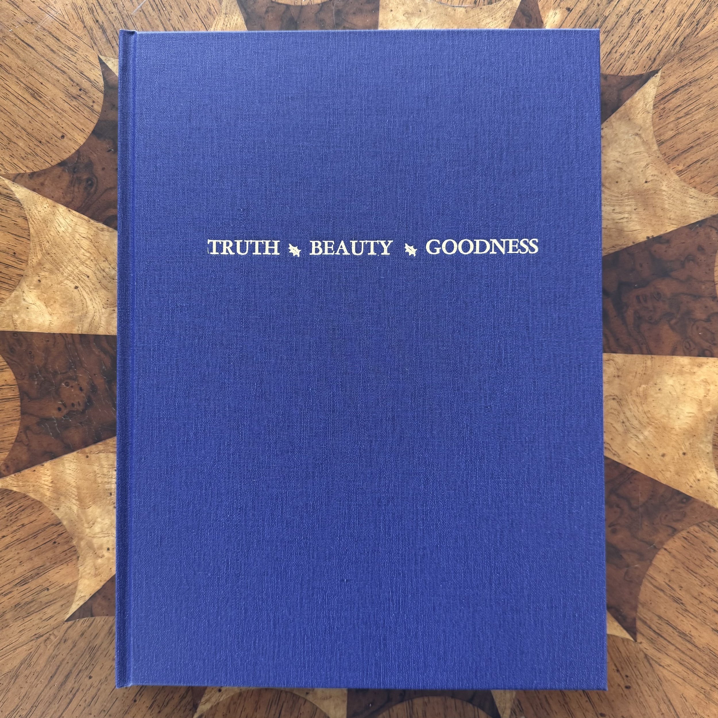 Truth, Beauty, Goodness Notebook