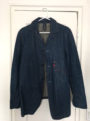 Vintage Levi's Red Jean Jacket/Blazer — The Willaby