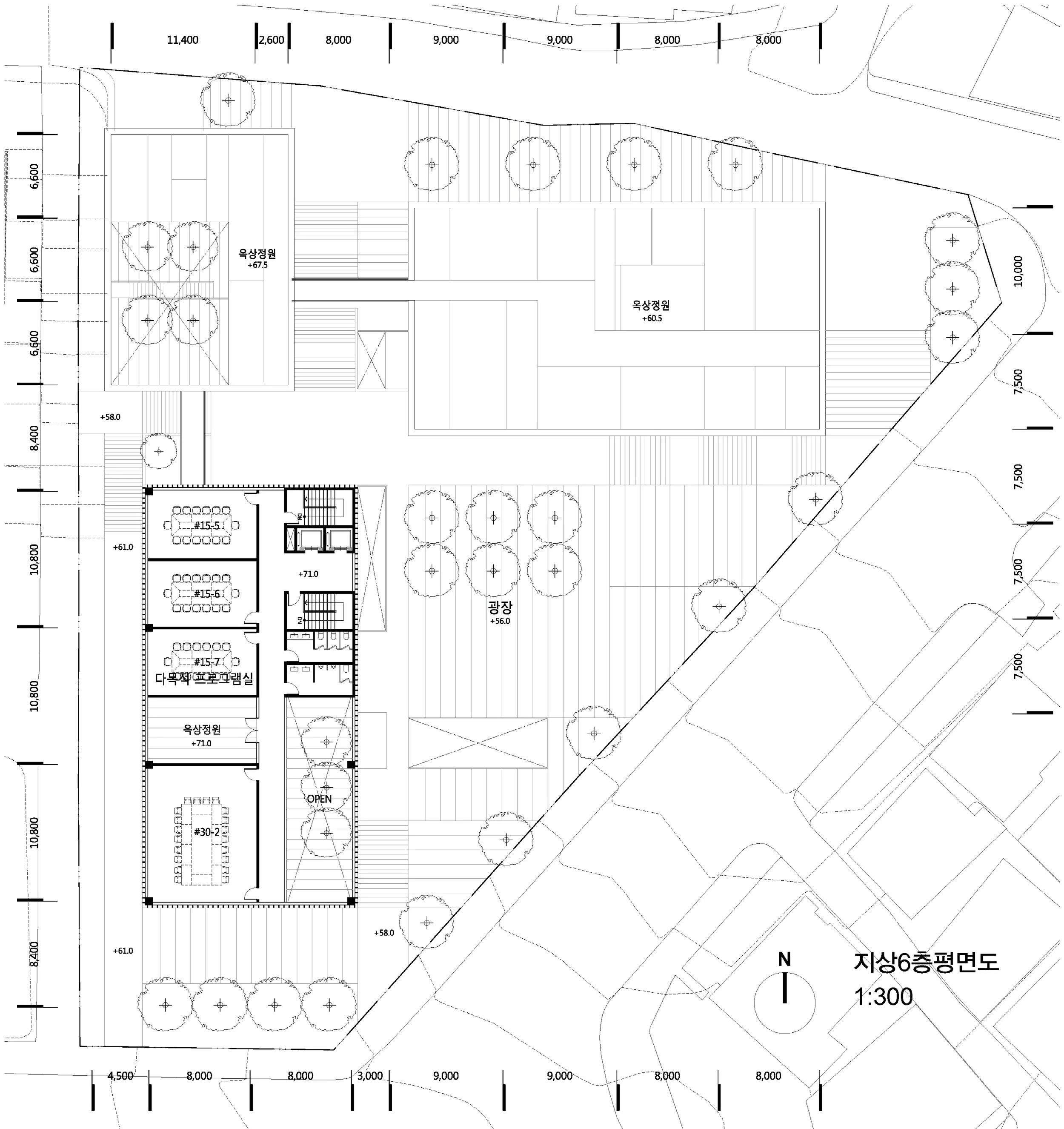 Sixth Floor Plan