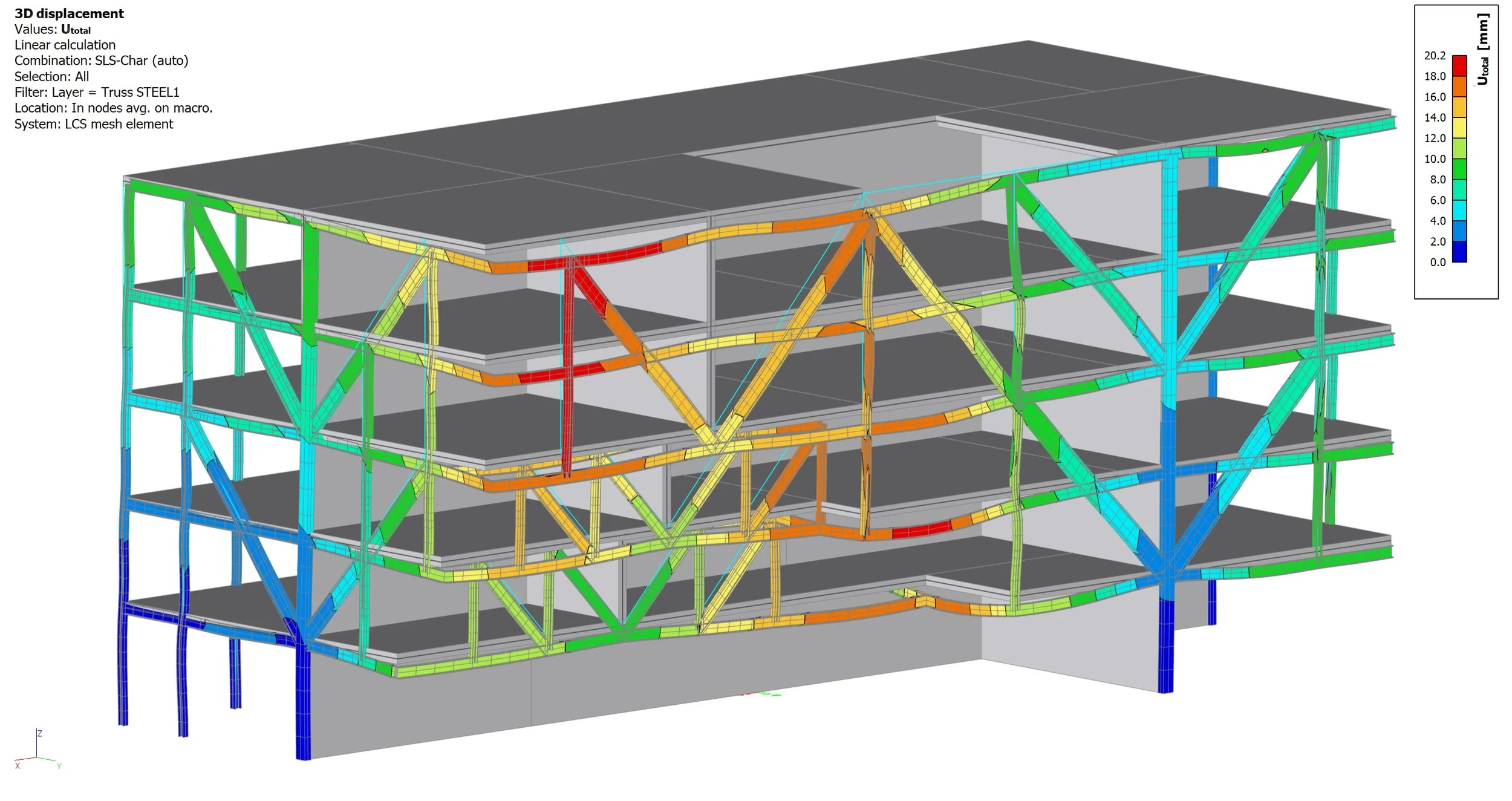 Seoul competition - Steel Truss - 3D displacement.jpg