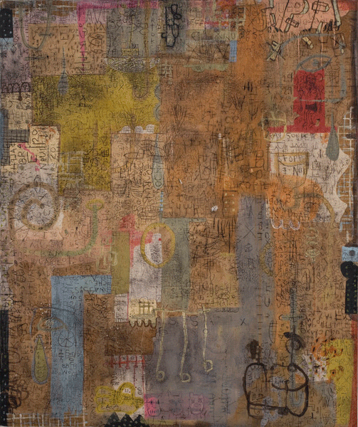 Marc-Leduc «Ben en belle» (2009)technique mixte sur bois (183cm x 152cm)