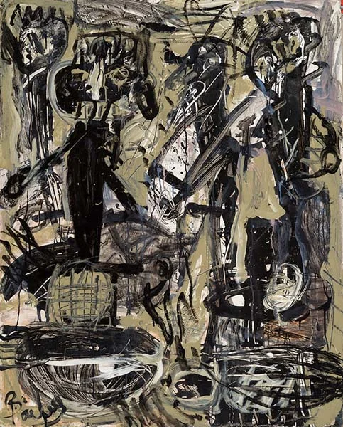 Guy Bailey Conférence (2007) technique mixte sur papier (127cm x 102cm)