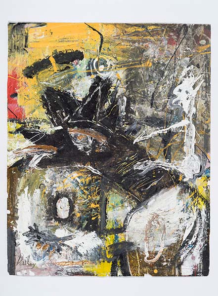 Guy Bailey Brut #11 (2012) technique mixte sur papier (101cm x 67cm)