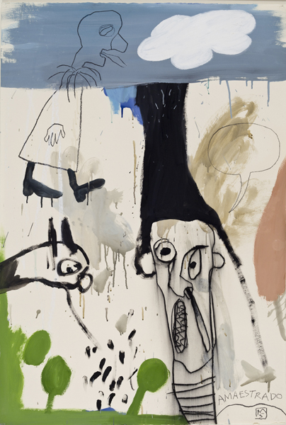 Matias Sanchez Amaestrado (2008) technique mixte sur carton (112cm x 76cm)