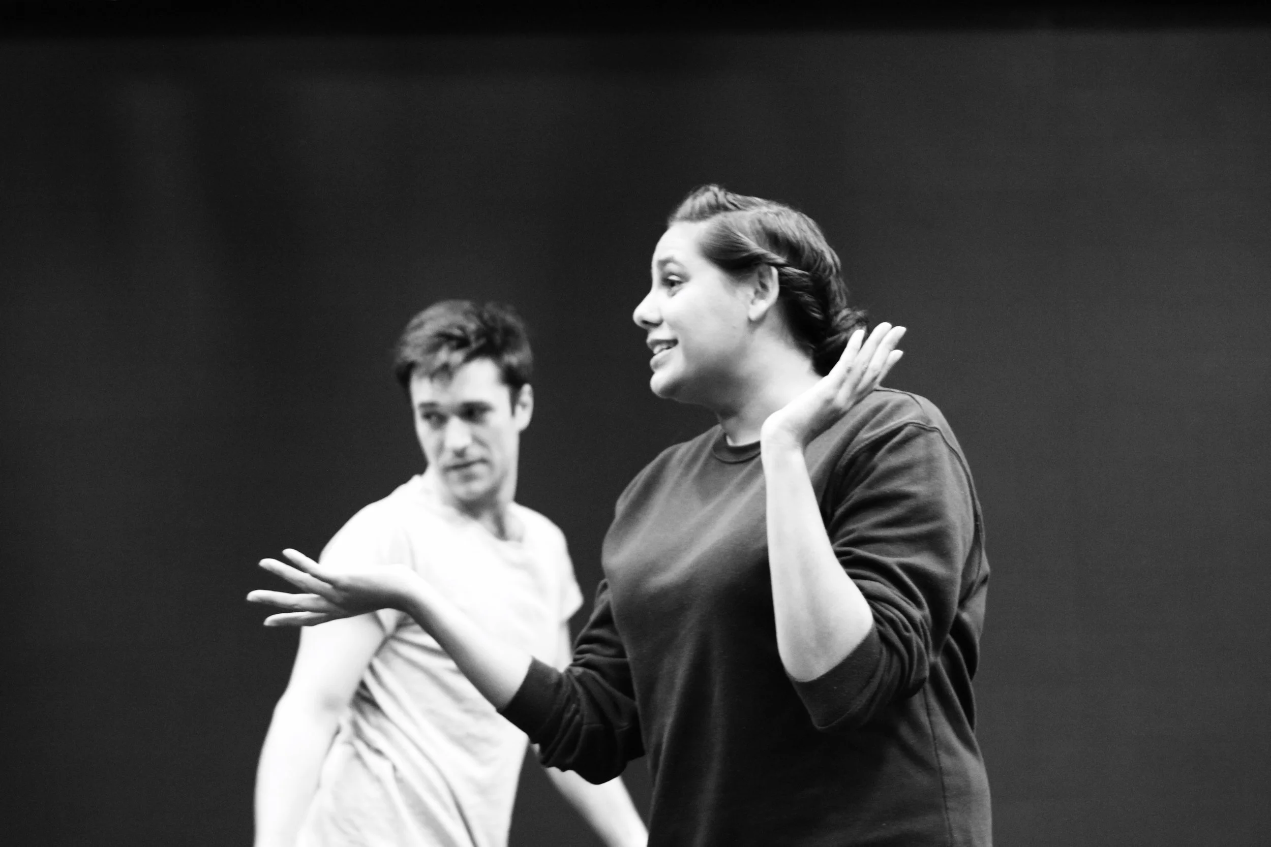 Nic and Dalara - Love and Money, NIDA 2017 - photo by Anna McGrath