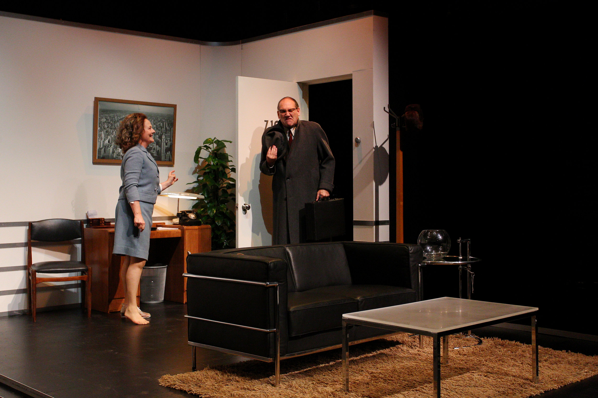 3. Karen Nash (Odile Le Clezio) and Sam Nash (Colin Moody) - Plaza Suite - Visitor from Mamaroneck.jpg