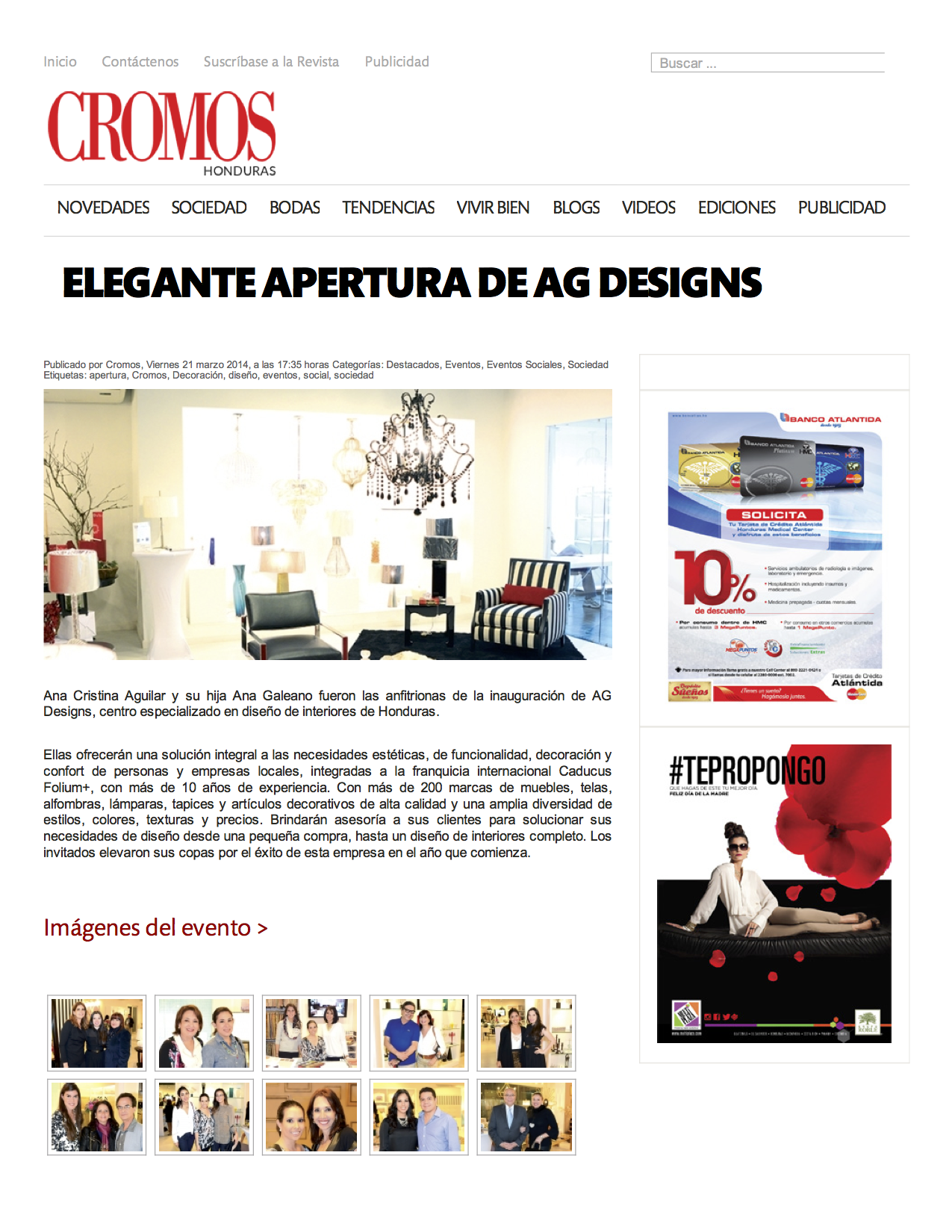 Elegante apertura de AG Designs – Cromos.png