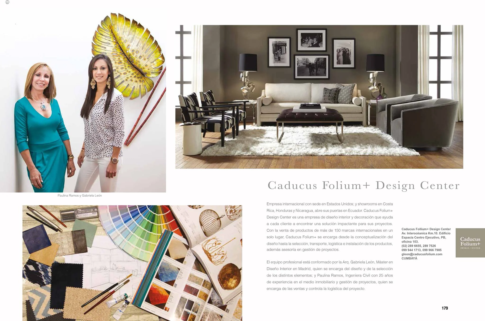 Gabriela Leon and Paulina Ramos featured in Revista Clave!