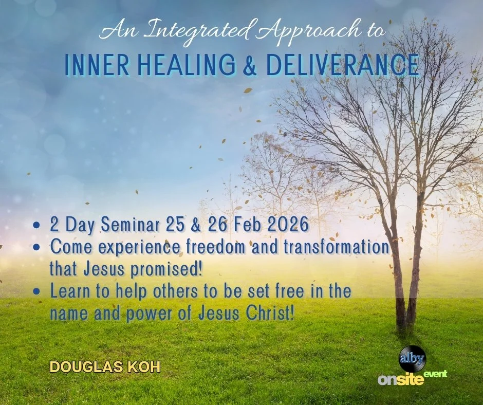 An Integrated Approach to INNER HEALING &amp; DELIVERANCE | On-site Event | 