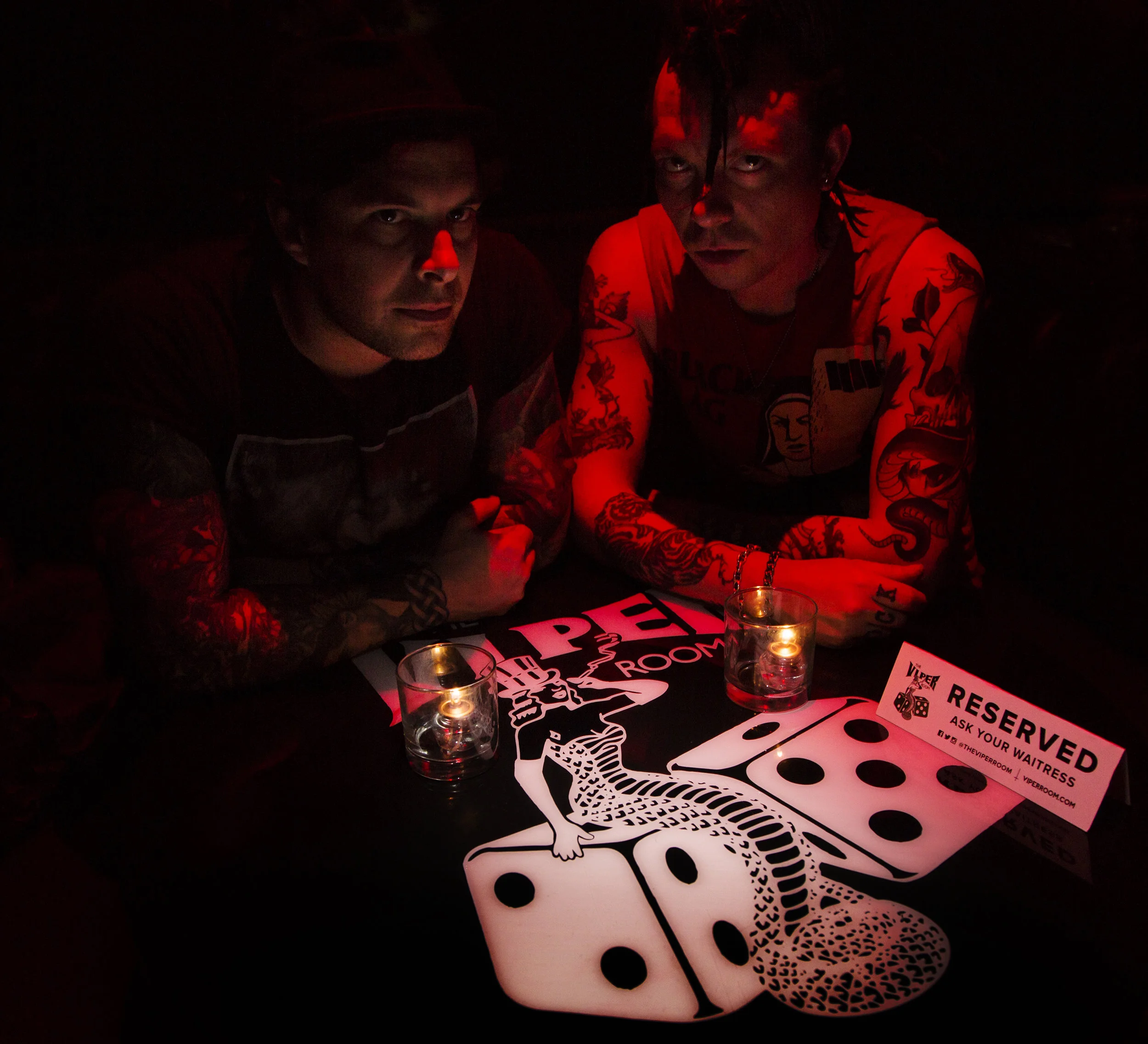 Photo by Rob Berezowski taken at the Viper Room, Los Angeles.