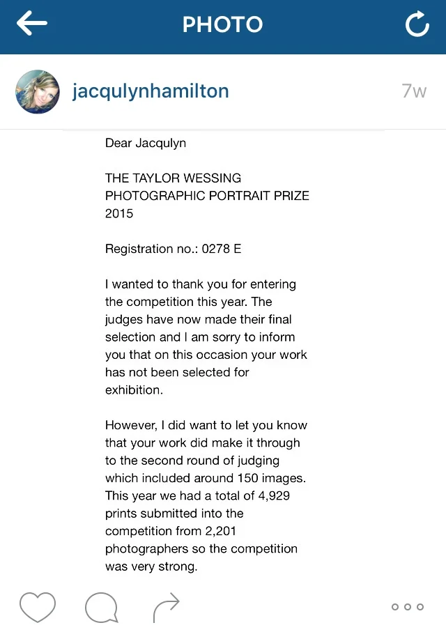NPG Taylor Wessing Portrait Prize 2015