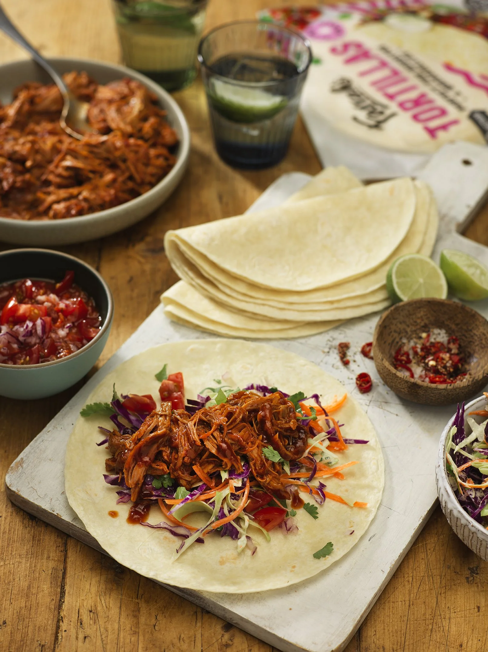 Pulled Pork Burritos — Farrah