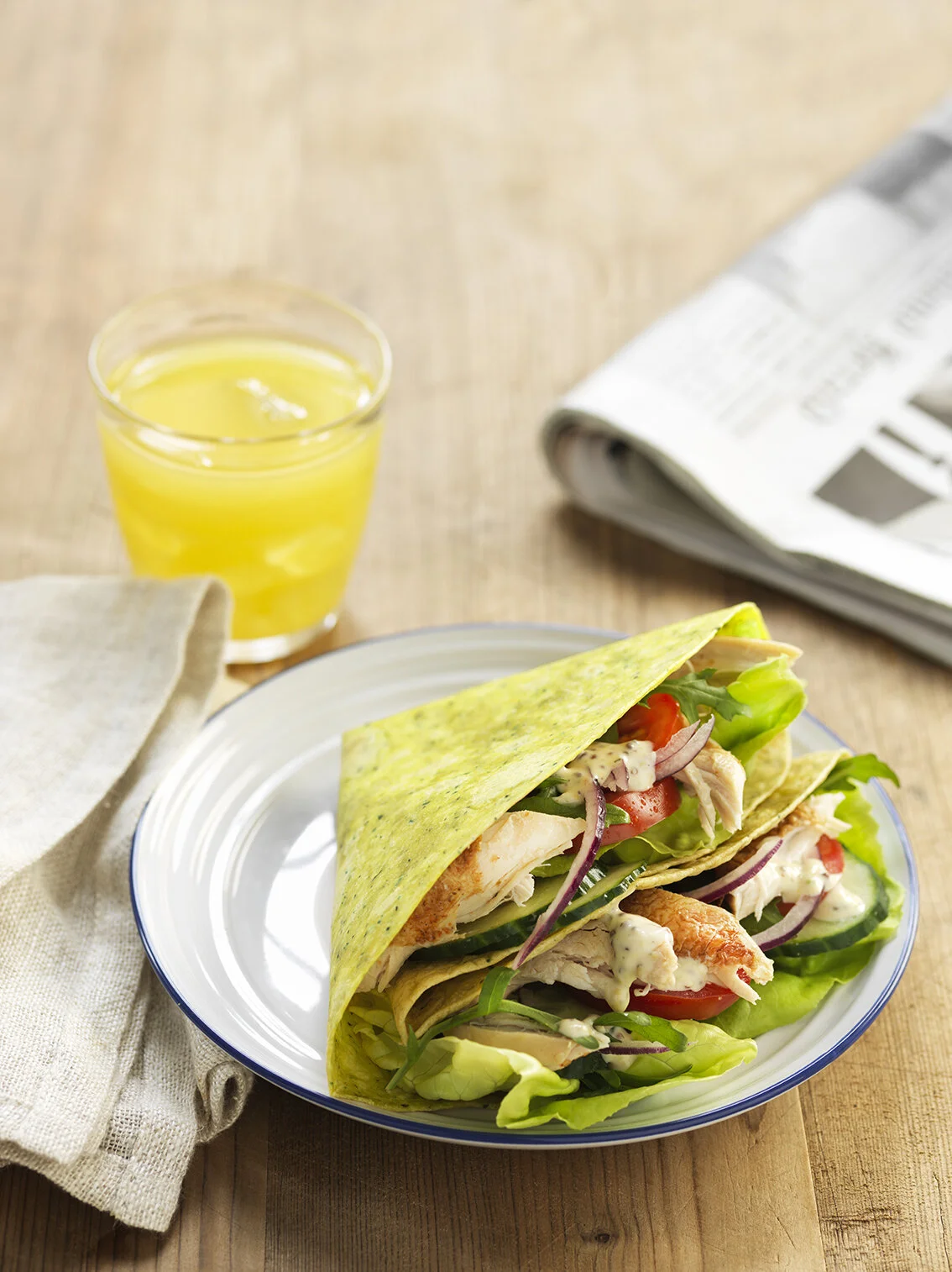 2014 - Wraps Easy Chicken Wrap Pocket Greener.jpg