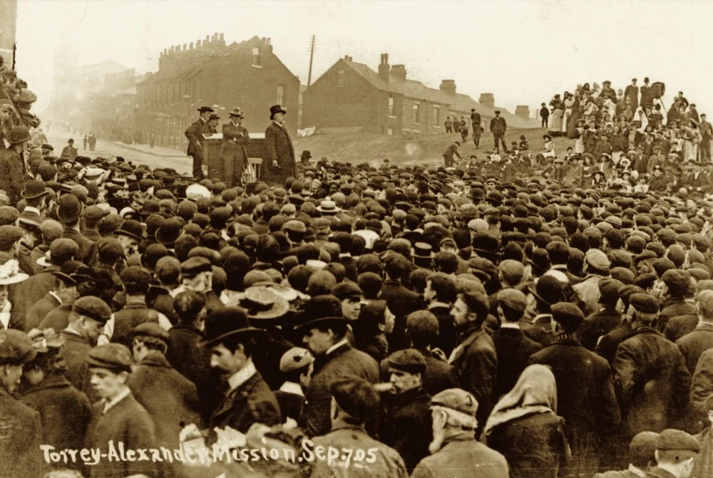 The 1905 mission in Sheffield, where my own family lived.