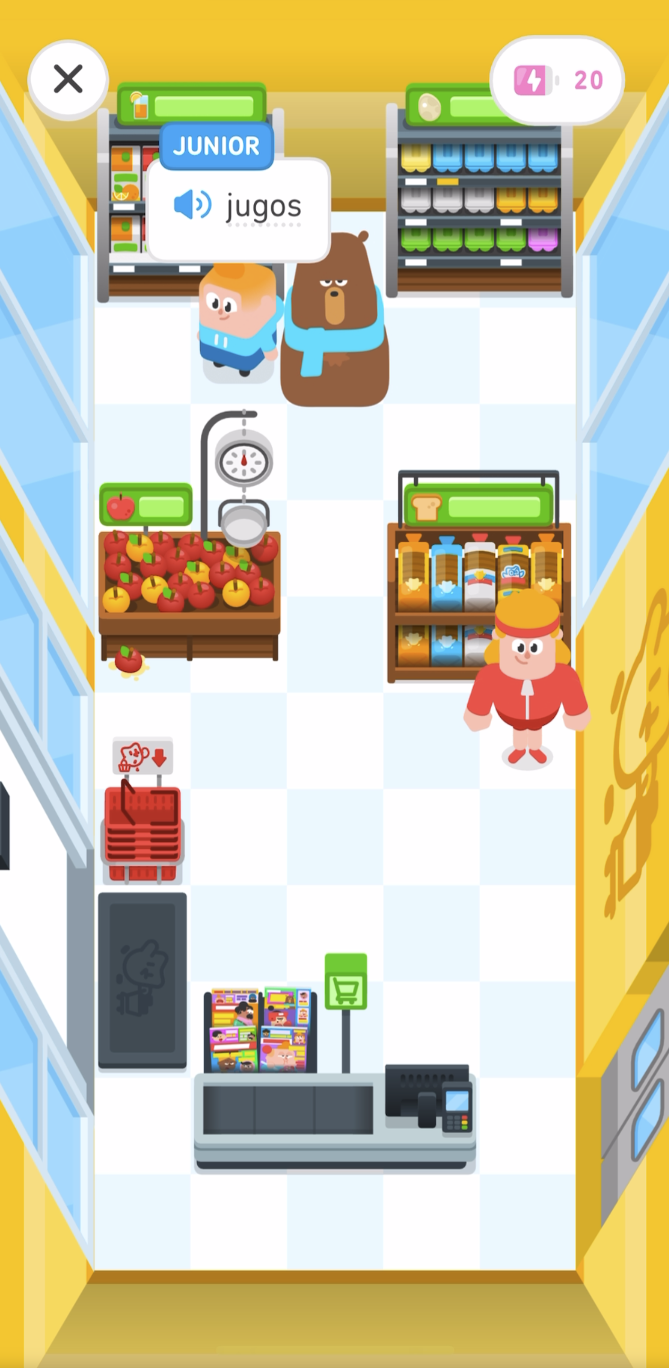 Duolingo — Adventures (mini-game)