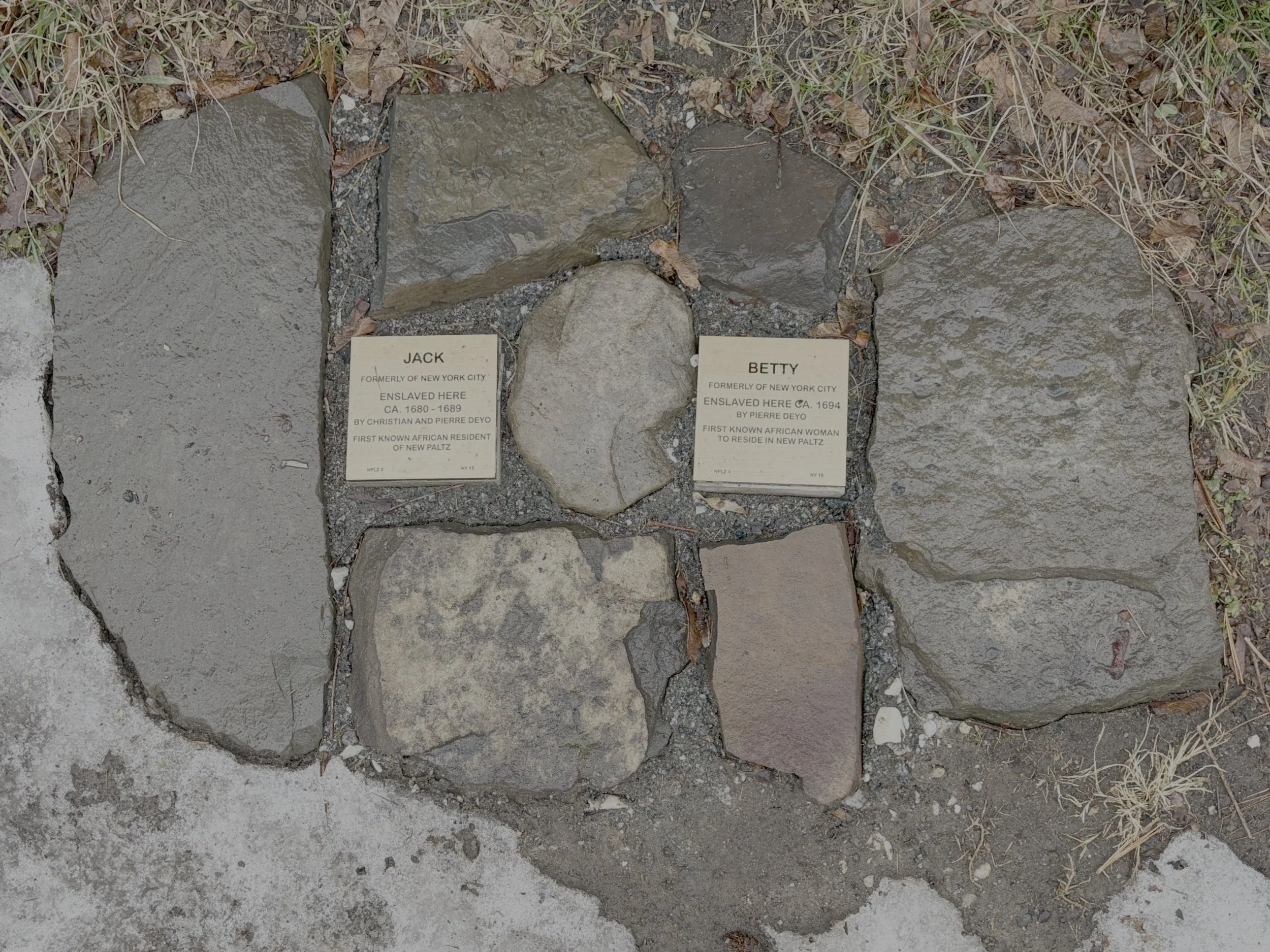 Remembering Jack &amp; Betty: A Commemoration Ceremony Honoring New Paltz's First African Residents