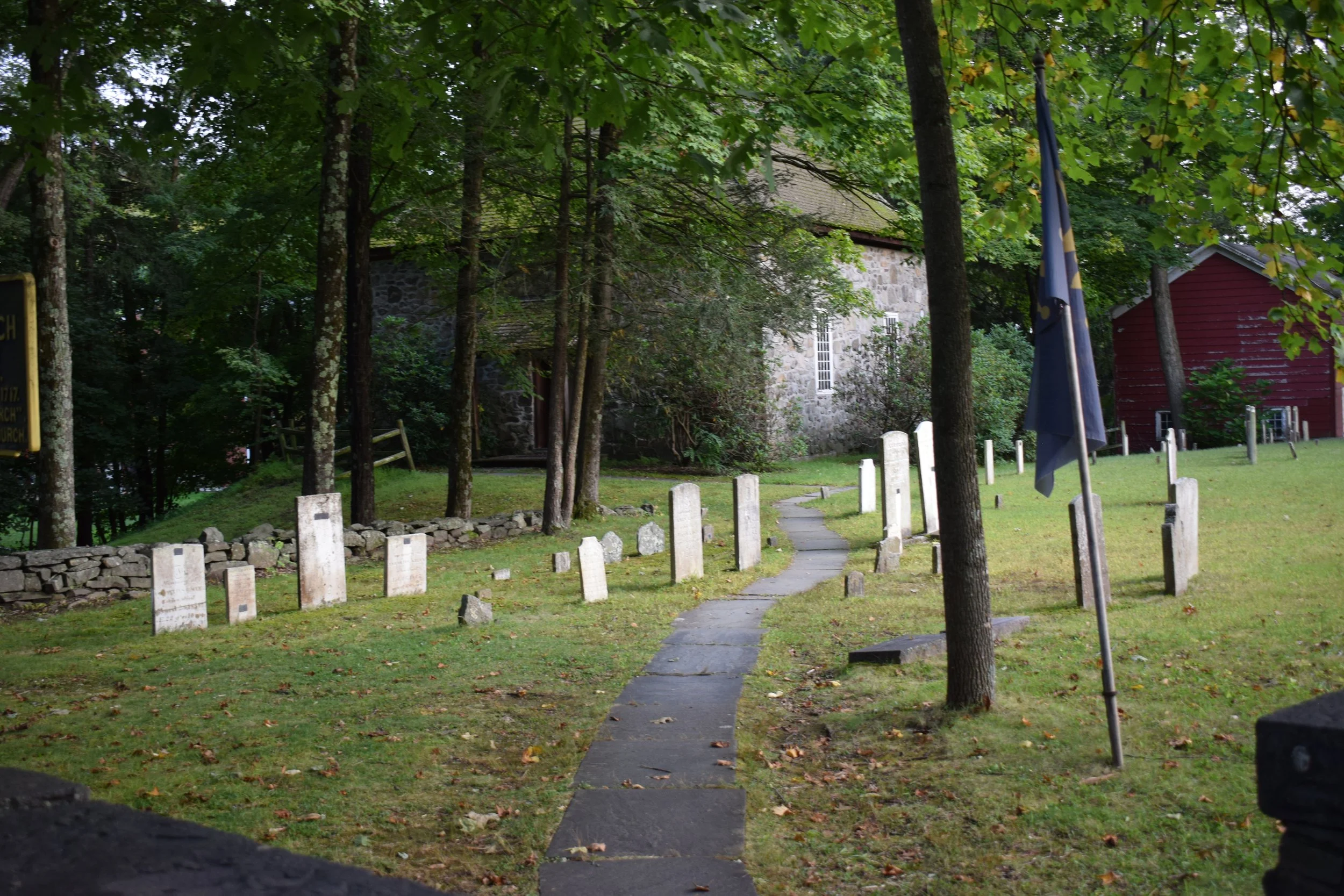 "Or Give Me Death: An (Educational) Tour of the Historic Burying Ground," led by HHS's Tours &amp; Interpretation Coordinator, Zack Veith 