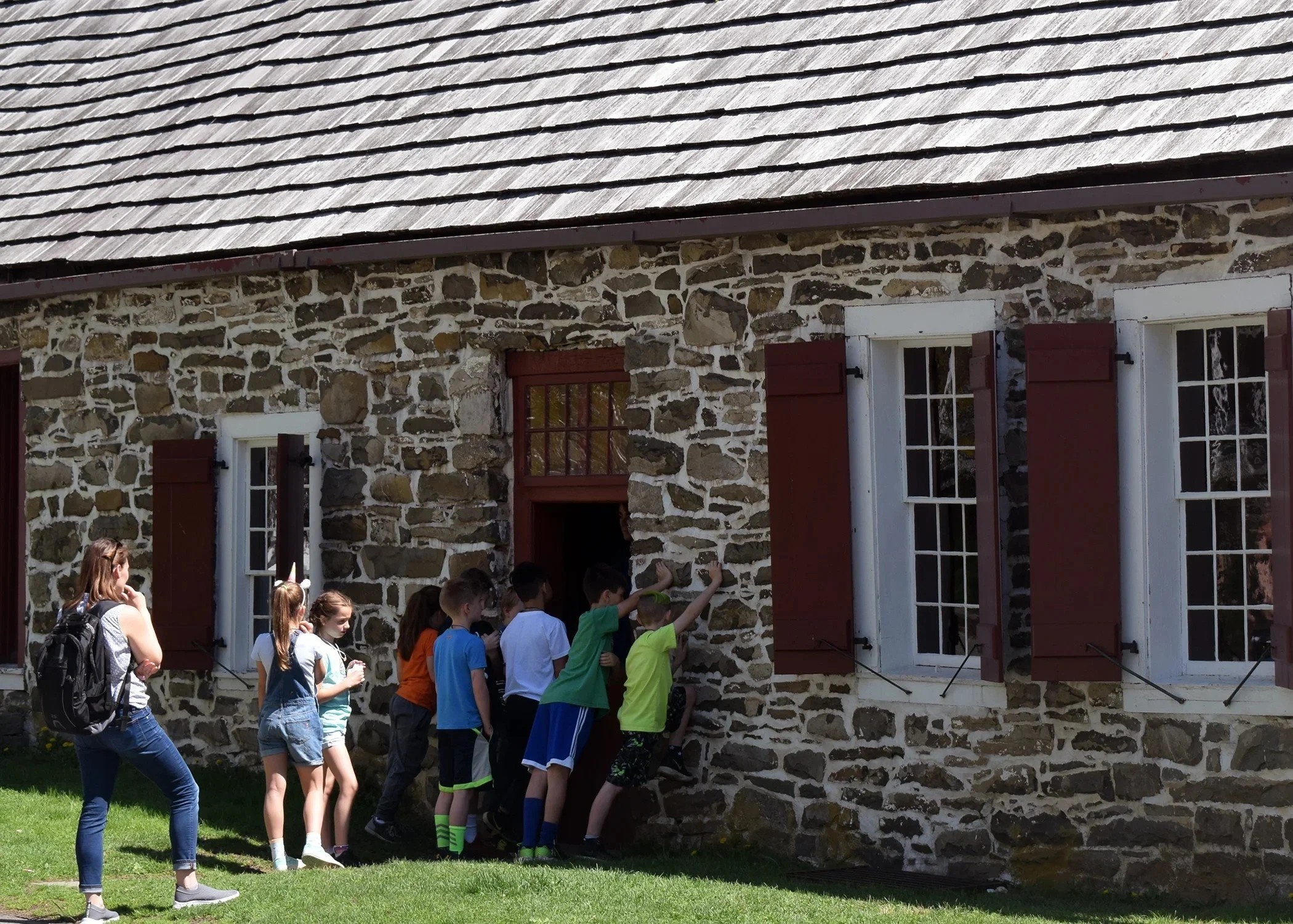 "The Pursuit of Happiness: The Revolution Along Huguenot Street," a guided tour featuring the Daniel Hasbrouck House 
