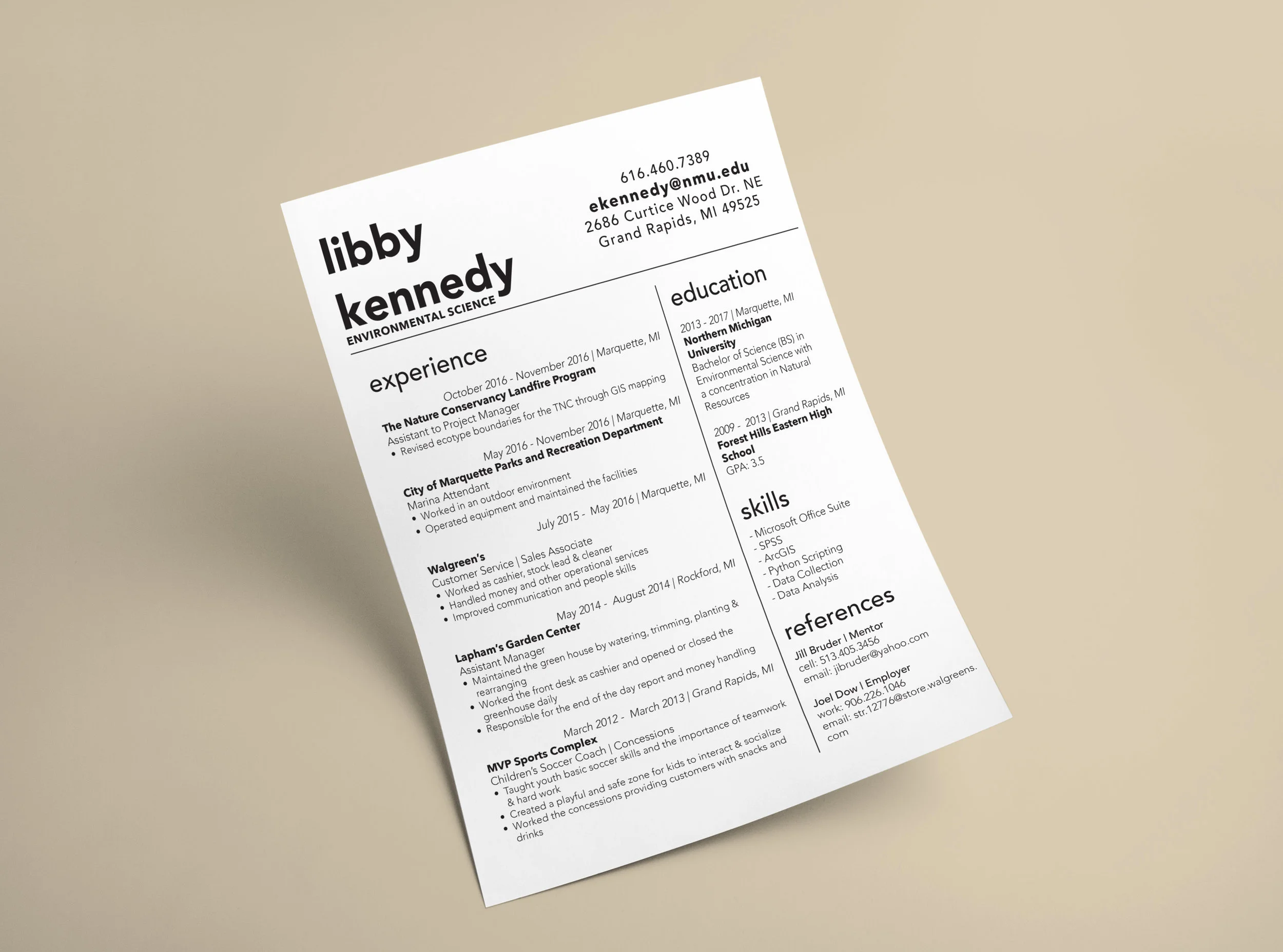 Resume Design