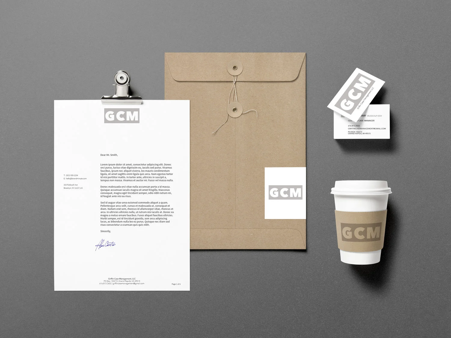 Griffin Case Management Full Branding Pack