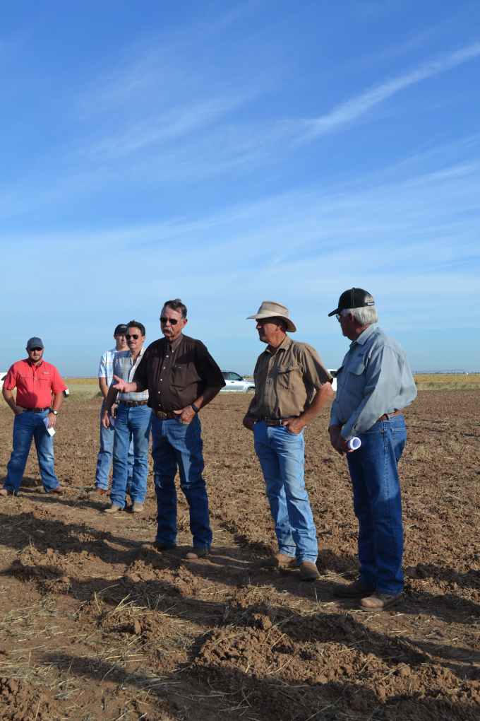 Left to right: Jeff Pate, Rick Kellison, Glen Schur and Bob Glodt giving an opening speech.