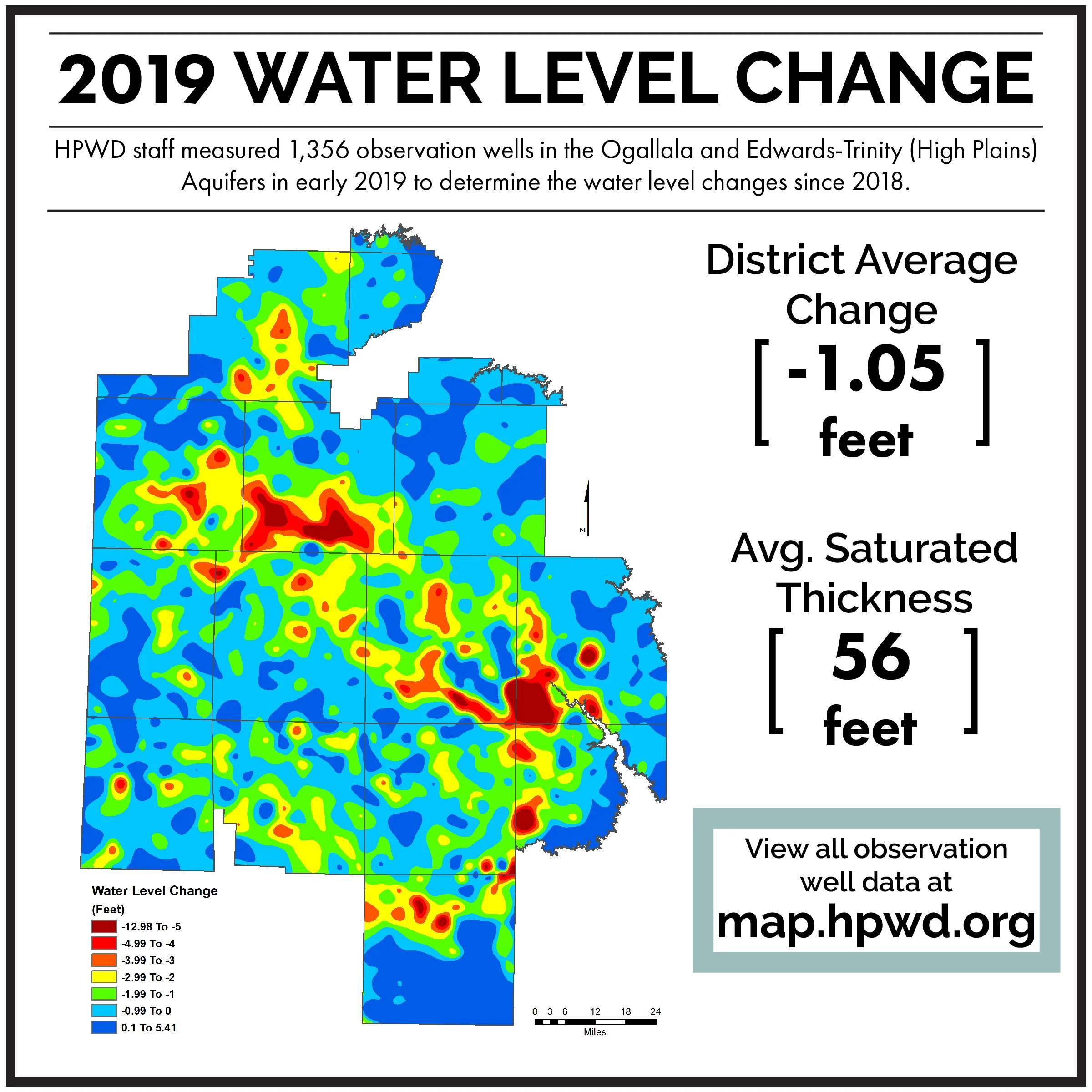 Check out water levels near your property by visiting map.hpwd.org