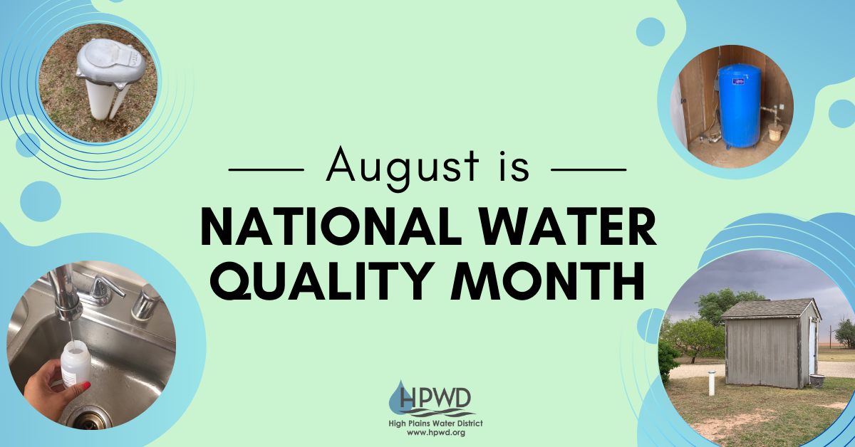 August is National Water Quality Month