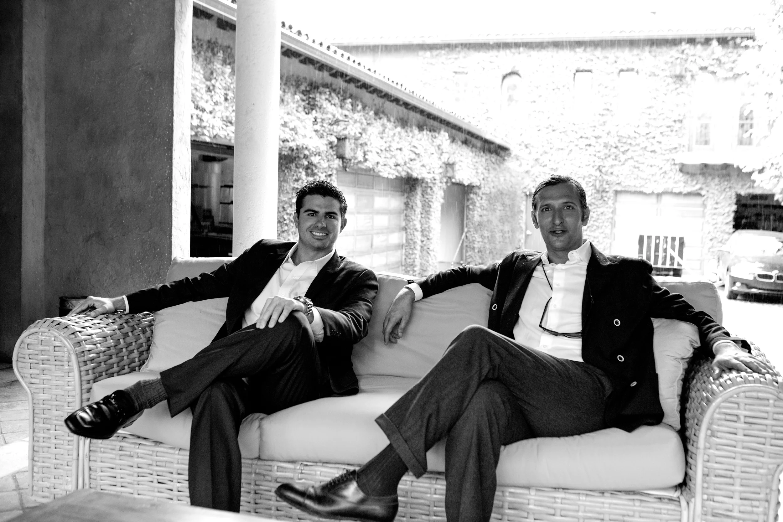 Andrew Echevarria and Borja Fabregas, owners