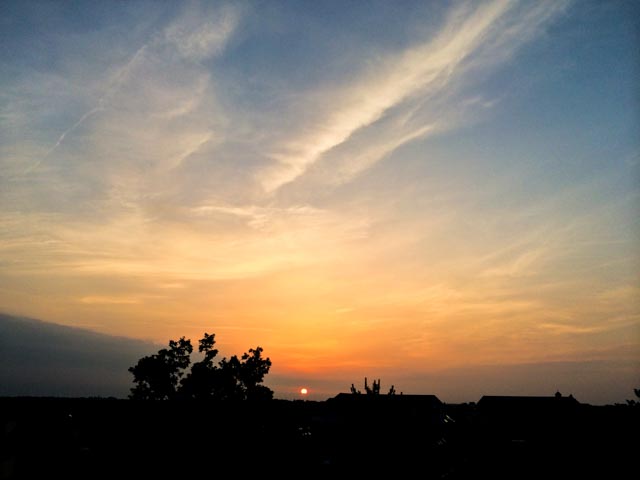 A beautiful, tear-filled sunrise...
