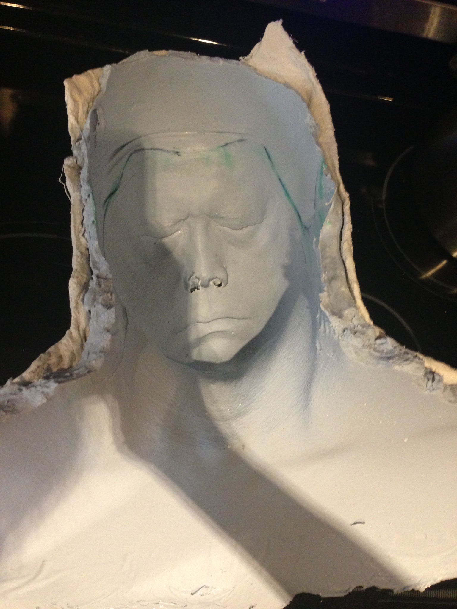 Richard Dorton's finished mold