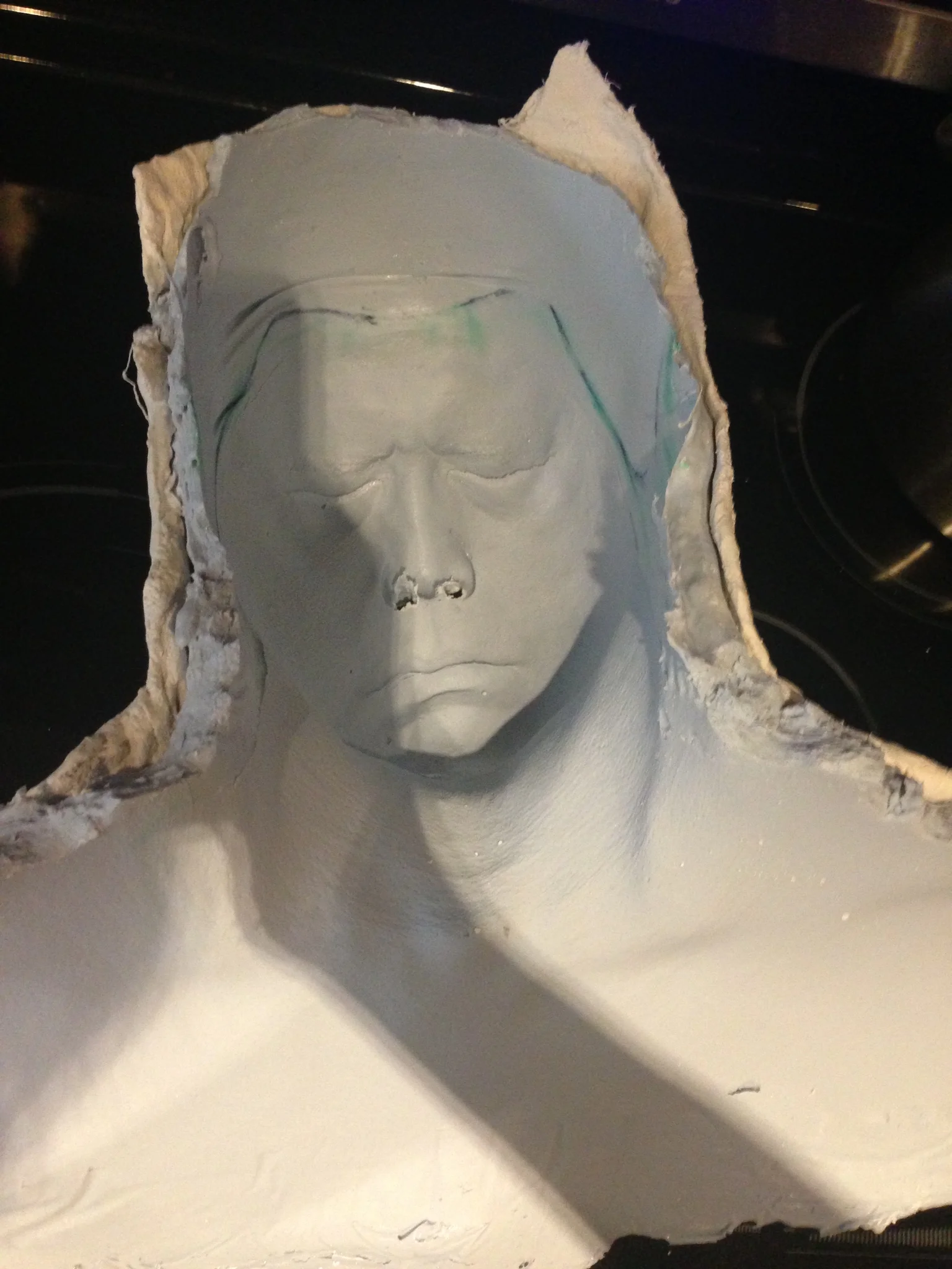 Richard Dorton's finished mold